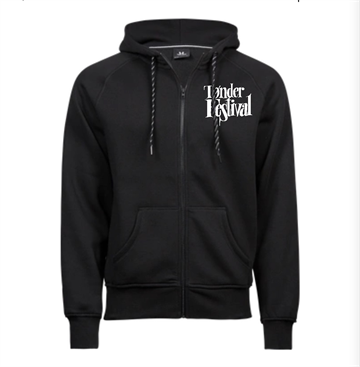Tønder Festival Zip Hoodie - Sort